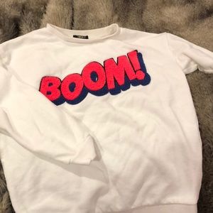 Forever 21 book sweatshirt